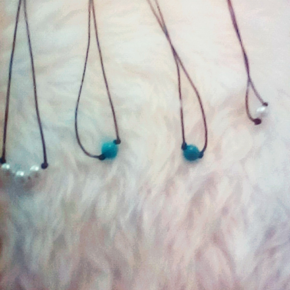 4 necklaces